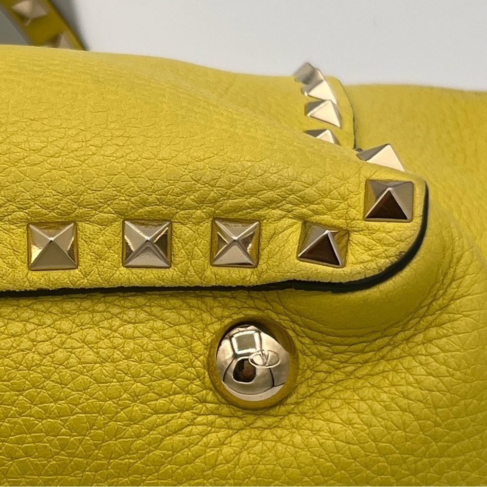 Valentino Garavani Rock Studded Satchel with COA - Picture 9 of 10